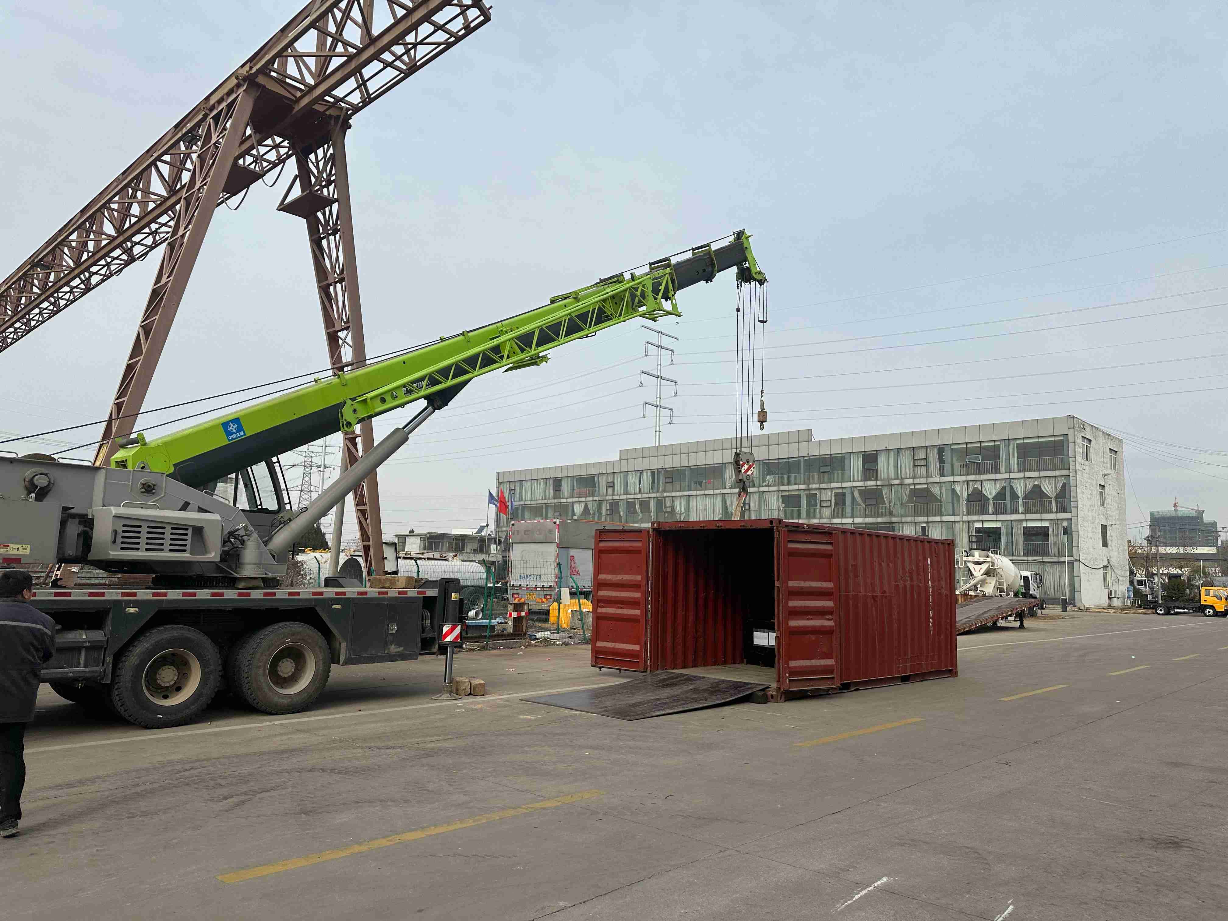 Shipping scene Shipping scene