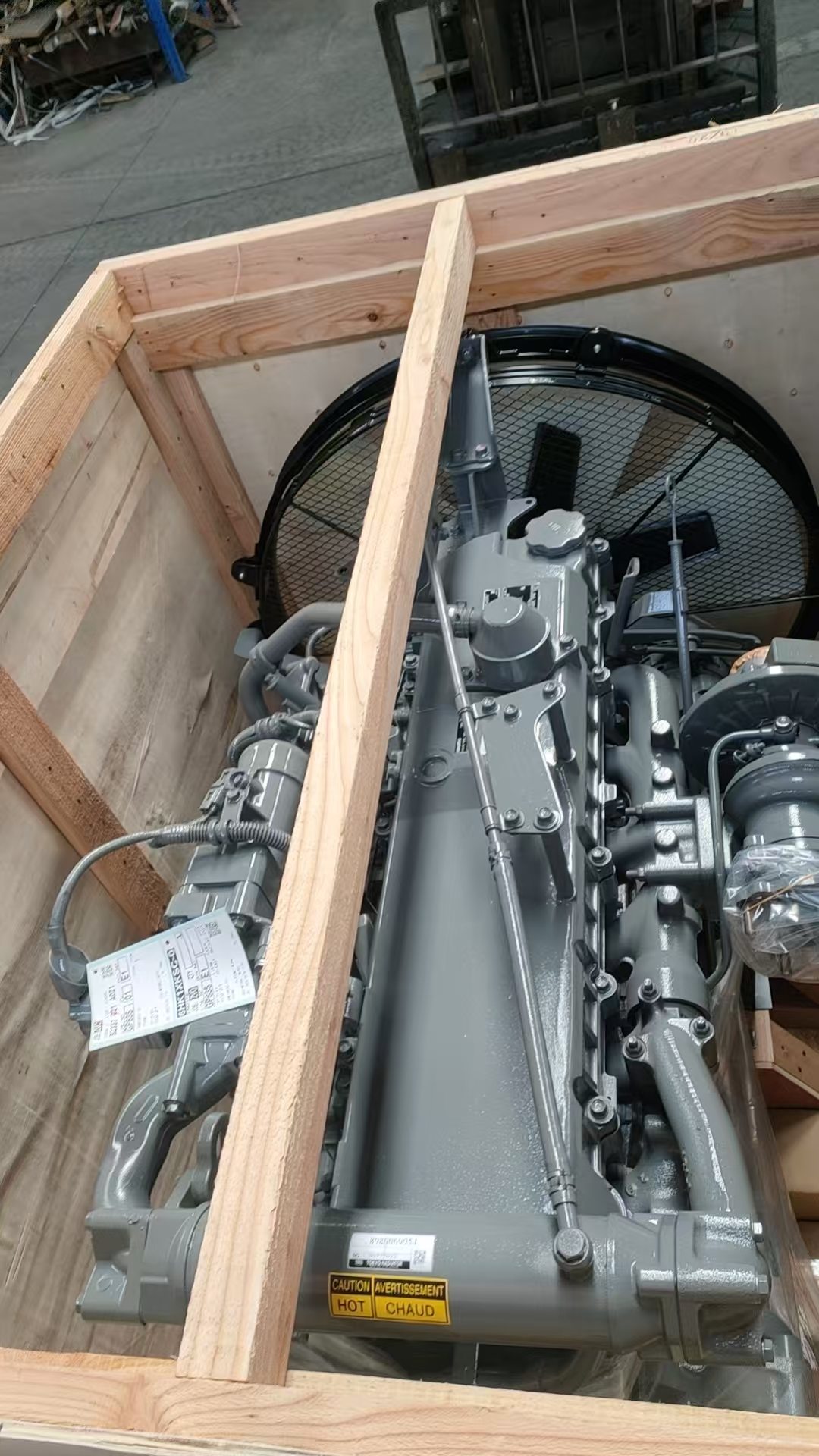 Sany 6HK1-XDHAG-01-C3 сборка двигателя