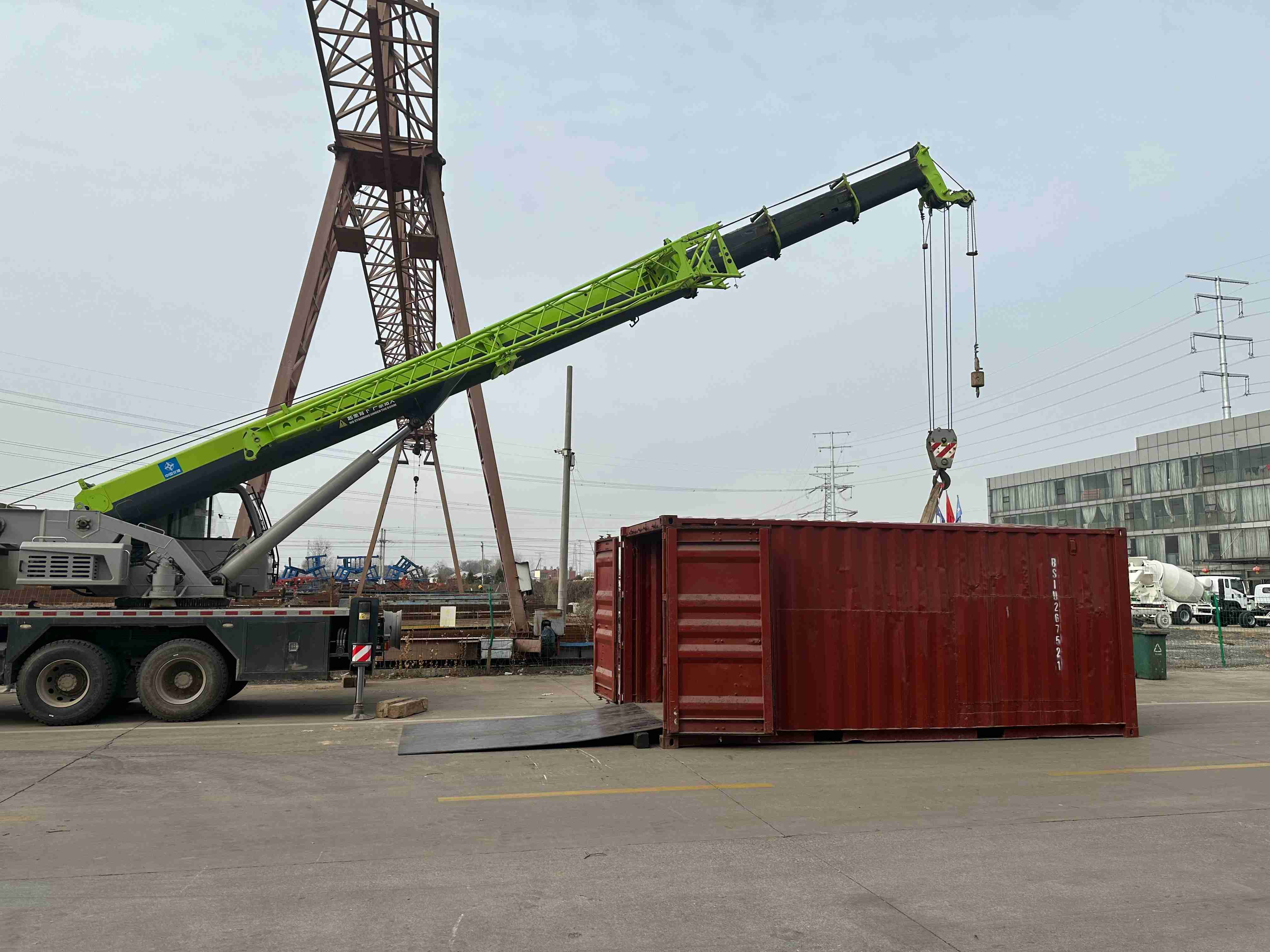 Shipping scene Shipping scene
