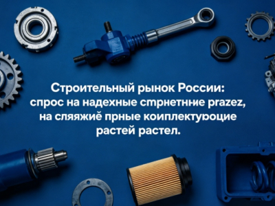 Строительный рынок России: спрос на надежные комплектующие растет, а китайские запчасти становятся стратегическим выбором