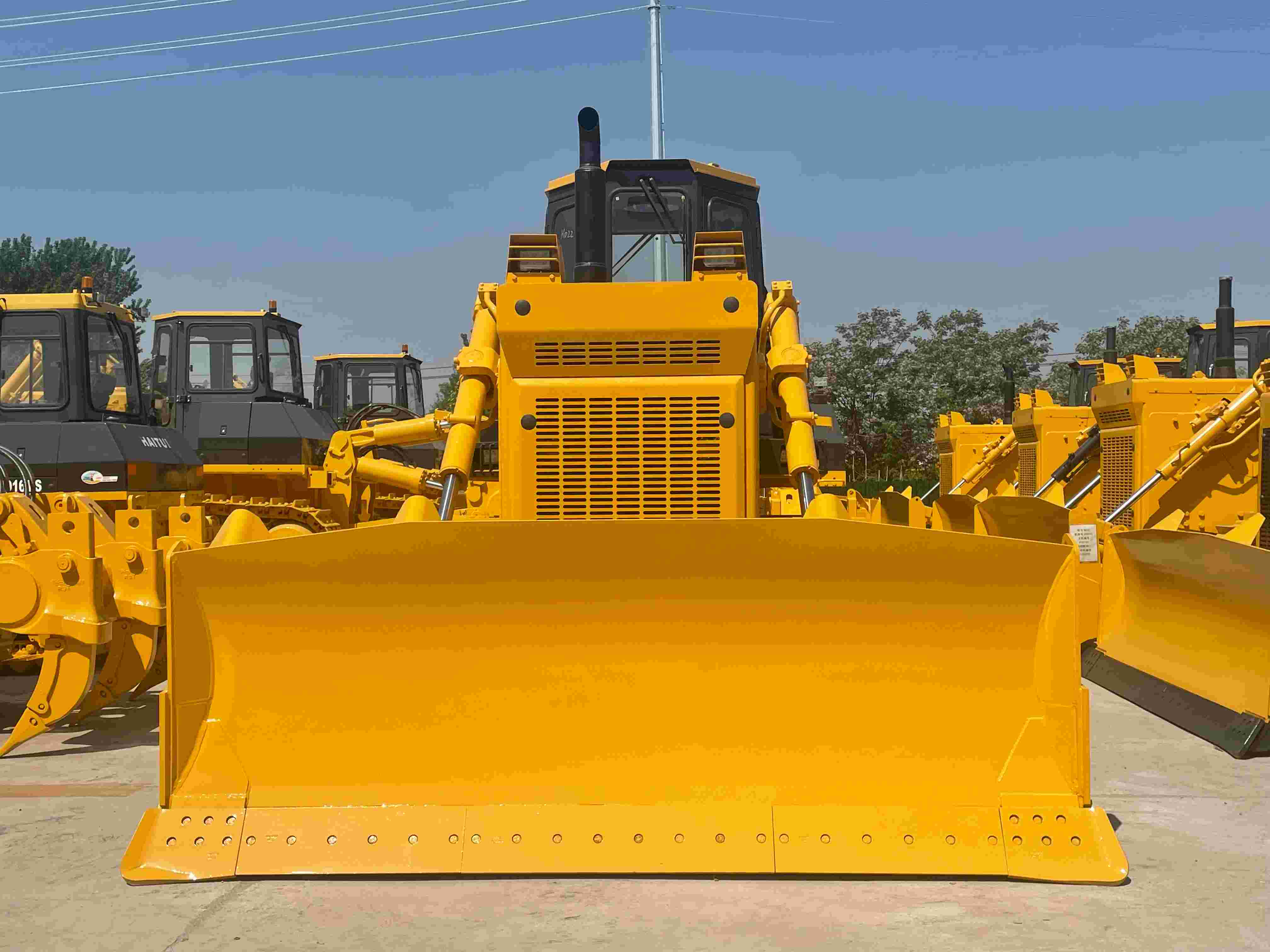 Bulldozer is caterpillar Bulldozer is caterpillar