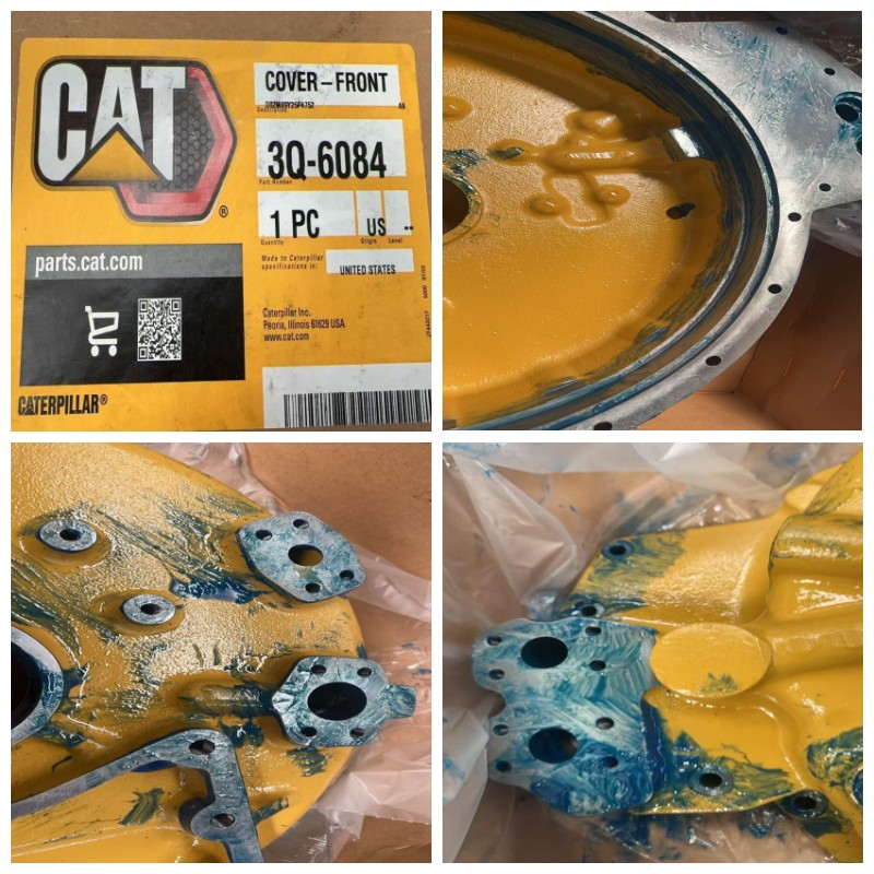 Заголовок: Caterpillar 3Q-6084 COVER-FRONT — высокоточная передняя крышка коробки передач для надежной работы трансмиссионной системы