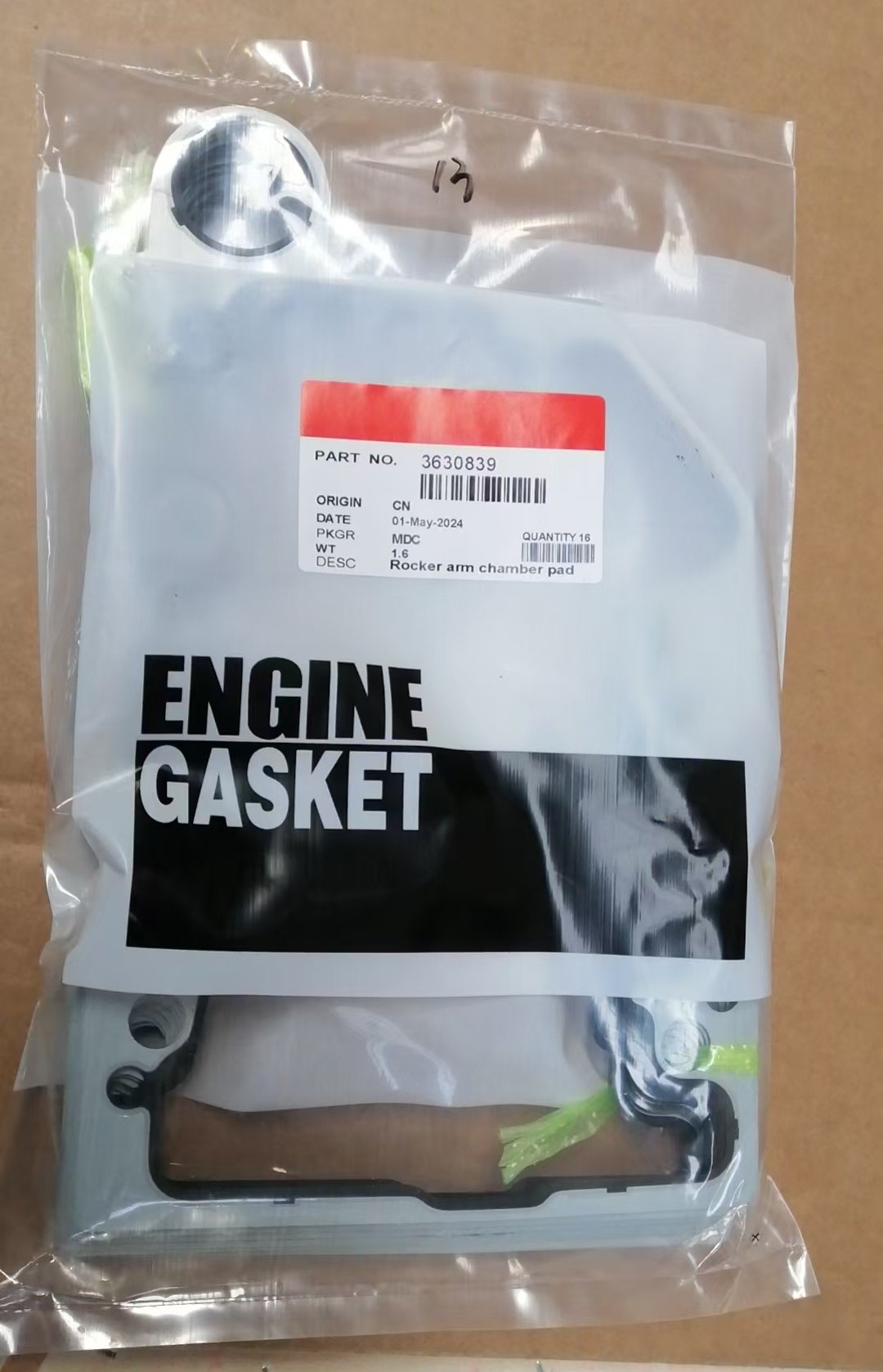 Cummins 3630839 Rocker chamber gasket Cummins 3630839 Rocker chamber gasket