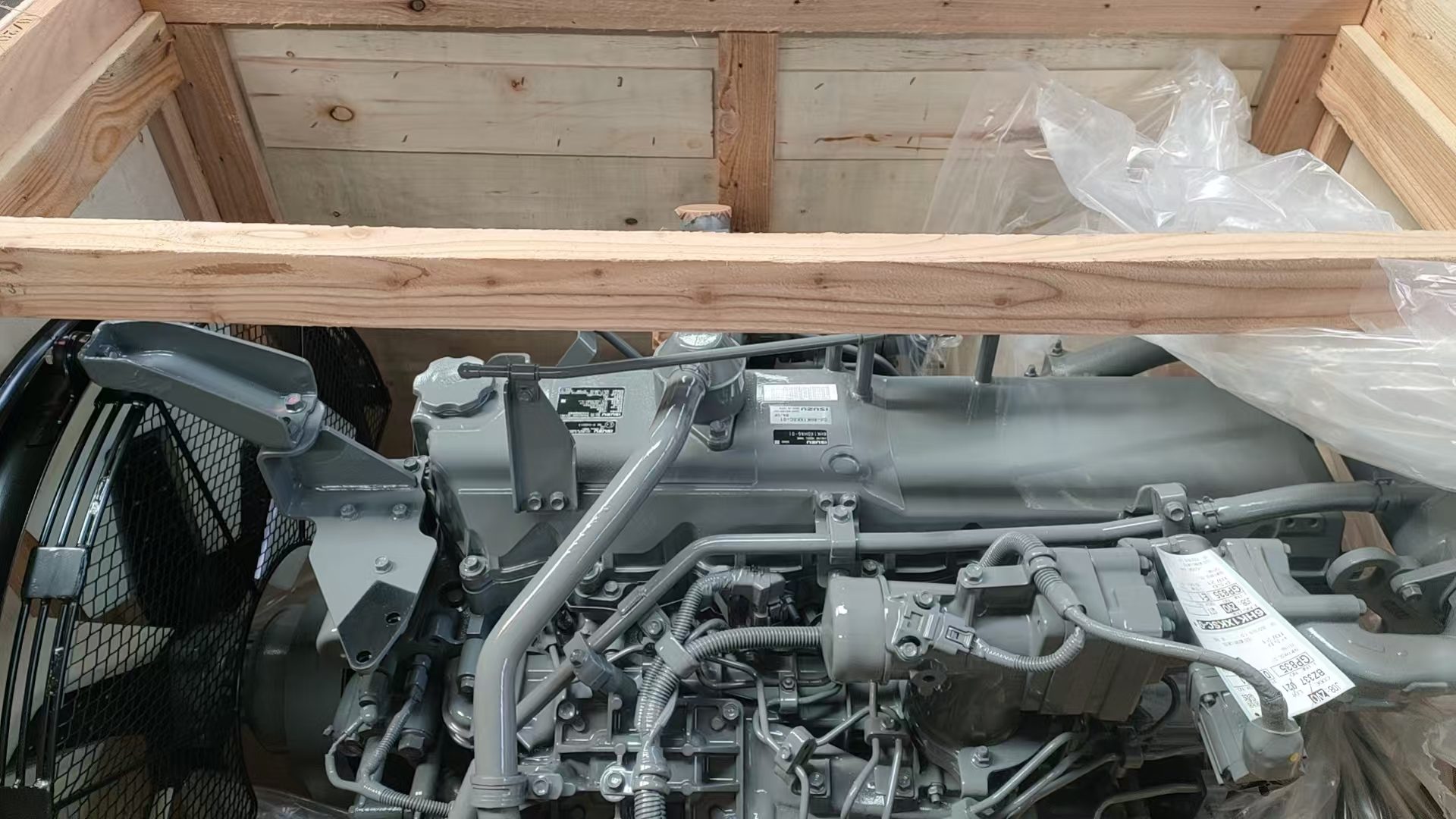 Sany 6HK1-XDHAG-01-C3 сборка двигателя