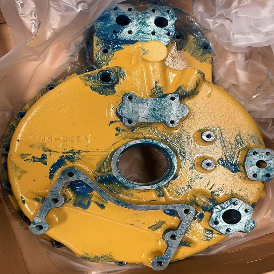 Заголовок: Caterpillar 3Q-6084 COVER-FRONT — высокоточная передняя крышка коробки передач для надежной работы трансмиссионной системы