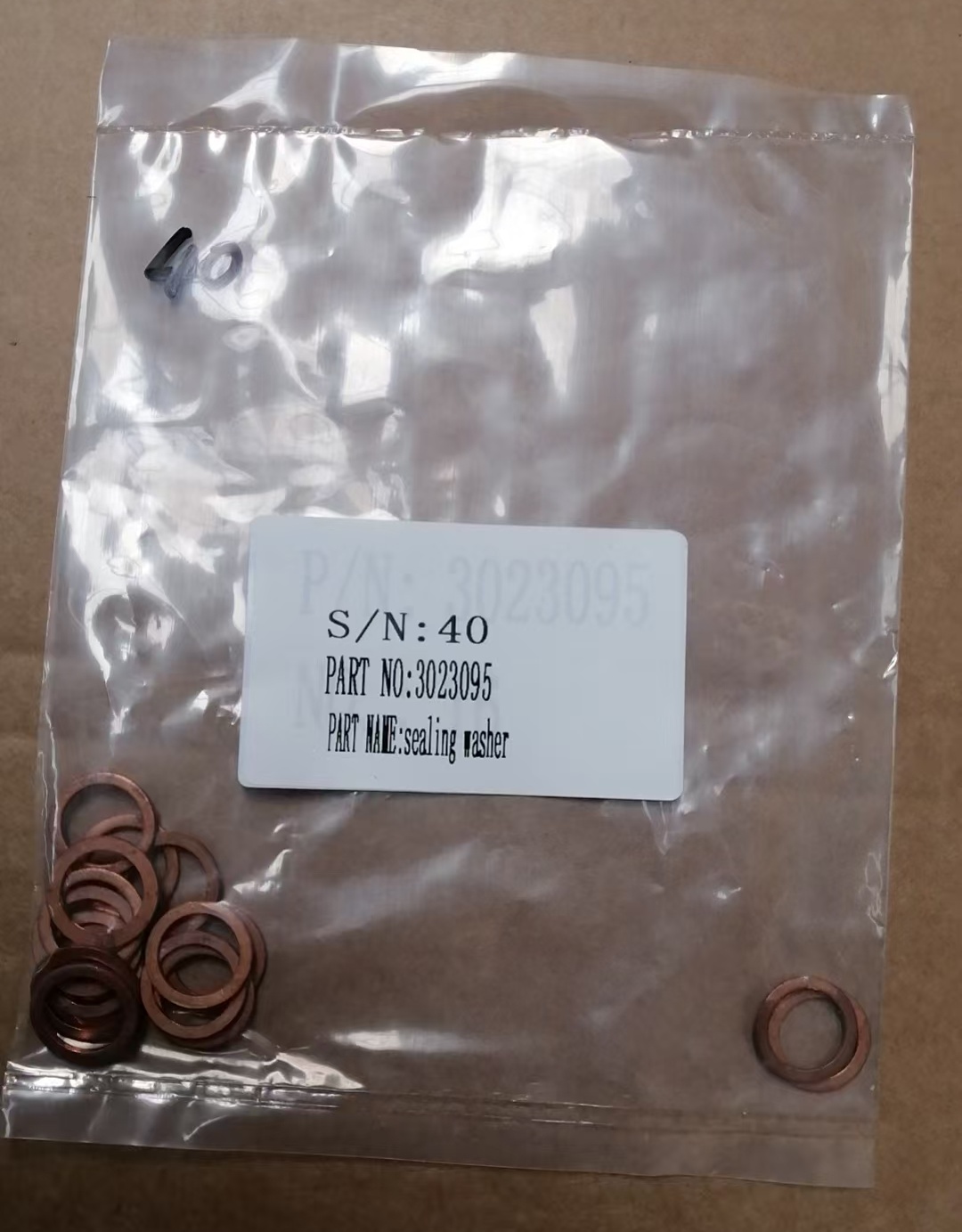 Cummins 3023095 Медная уплотнительная шайба